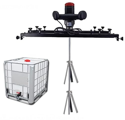 CWJIN IBC Paint Mixer - Powerful 3000W Electric Tank Mixing Machine with Support Hanger and Folding Propeller - Ideal for Ink Dissolver Agitation