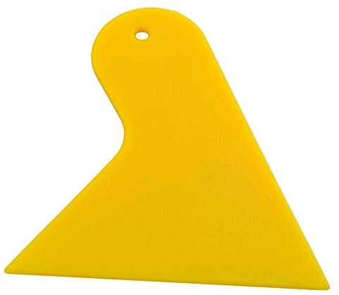 Amosfun 10pcs Diy Glue Makrolon Material Trowel Mastic Tool for Tiling Handcraft Glue Scrapper for Even Application