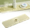 Tap Mat for Kitchen Sink, Splash Guard, Silicone Drying Mat, Quick Drying Stone Sink Tray, Sink Protection, Sink Tap Mat (Off White, 1PCS)