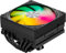 upHere gaming H85KC6 ARGB CPU Air Cooler, 85mm Height Low Profile CPU Cooler 6×Ф6mm Heatpipes, TDP 180W, PWM 120mm CPU Fan for ITX Small PC, Intel LGA 1851/1700/2011/2066(X79/X99), AMD AM5/AM4
