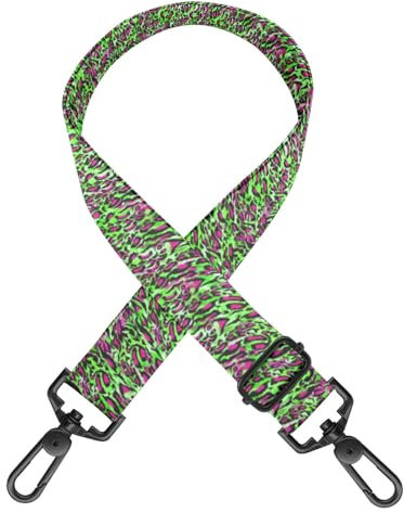 Leopard Cheetah Pattern Replacement Adjustable Strap For Camera Bags Shoulder Bag Strap Gift For Him