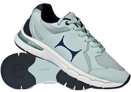 Henselite Ladies L505 Impact Lawn Bowling Shoes (Duck Egg Blue, UK Footwear Size System, Adult, Women, Numeric, Medium, 6)