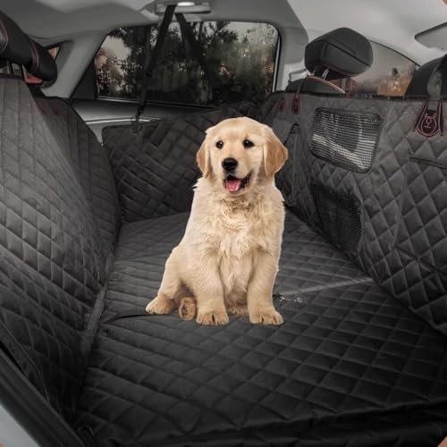 Hundedecke Auto Rückbank für VW T-ROC Cabrio | Typ A1 | Bj. ab 2019, Wasserdicht, Extra Dick, Vollständige Abdeckung Sitzauflage Auto für Schutz vor Haaren