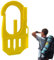 Nixiara Carabiner for Backpack - 4-in-1 Hiking Gadget - Quick-Access 4-in-1 Shovel, Tick Remover, Whistle, Carabiner Accessories for Hiking Survival