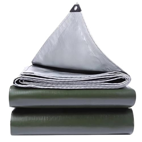 ChenYuNiu Piscinas de 140 y 180 gsm PE Lona con Lona al Aire Libre Plantas de Tela a Prueba de Lluvia Cubierta de Copa de Codo Toldeas para Acampar la Cubierta de la Piscina (Lona de 140 gsm, 6x10m)