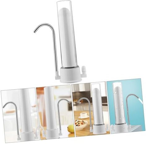 STOBOK 1 Set Countertop Faucet Water Filter Easy to Install Purifier for Kitchen Use Durable Filtration System Compatible with Faucets
