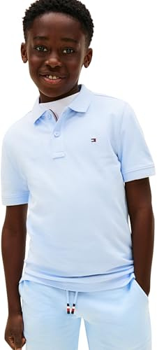 Tommy Hilfiger Jungen Poloshirt Kurzarm Flag Regular Fit
