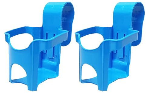 Porte-Gobelet pour Piscine - Support de Tasse pour Bord de Piscine,2 Porte-Boissons Accrochables pour Spa Baignoire Piscine Jardin Plage Patio Extérieur