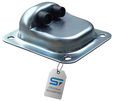 SCHARTEC Tor Stopper Drehtor Boden mit Gummipuffer Endanschlag Bodenanschlag Torstopper Anschlag Auflaufbock für Flügeltor Gartentor Auflaufschuh