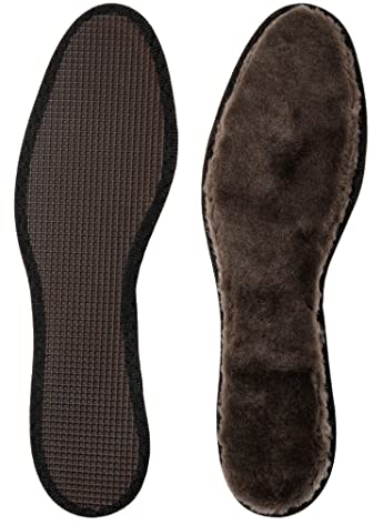 Bama Royal Komforteinlegesohle aus feinem Lammfell für besonders starke Kälte, Unisex Winter Wärme Einlegesohle, für feste Winter Schuhe, 36