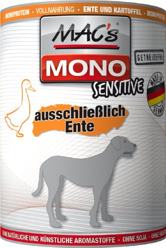 Macs Dog Mono Ente (12 x 400g Dose)