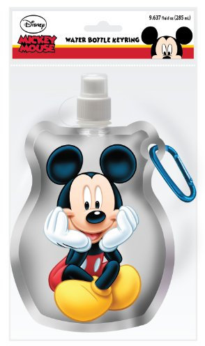 Disney Mickey Water Bottle Key Ring