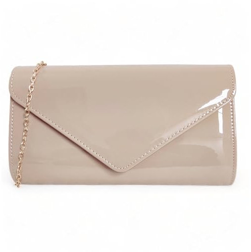 fi9® , Damen Clutch Beige hautfarben