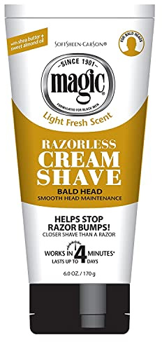 Magic Razorless Shaving Shaving Cream Light Fresh Scent