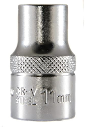 Steckschlüsseleinsatz 1/2”, 6-kant, 11 mm