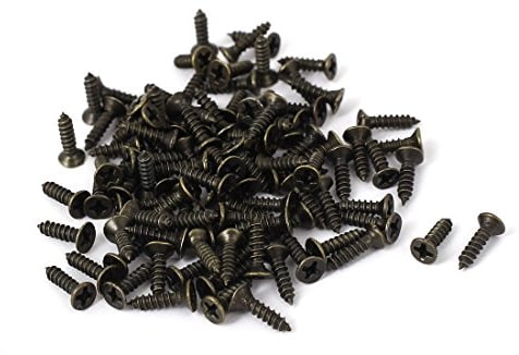 sourcing map 100 Stk M2x8mm Kreuzschlitz Senk-Blechschraube Selbstschneidend Schrauben DE de