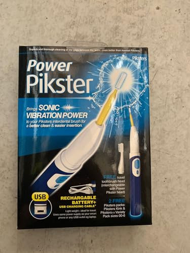 Piksters Power Pikster - Brings Sonic Powered interdental Cleaning to Your Interdental Brush