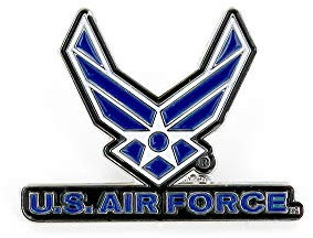 aminco US Air Force Logo Pin Azul 6