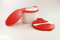 Tupperware Salatschleuder Salat-Karussell 3,8 L rot-weiß+Deckel+Besteck+Behälter 34352