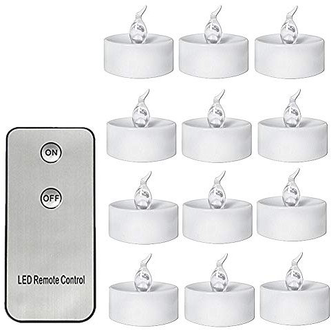 Csheng Vela Electrica Velas con Pilas Velas Led Velas De Led Vela Led Velas con Pilas Velas A Pilas Velas Led PequeñAs Velas Led Recargables