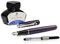 Diplomat Traveller Deep Purple Füllhalter-Set, Füllhalter aus Metall im Set mit Schreibtinte und Konverter, Schreibset