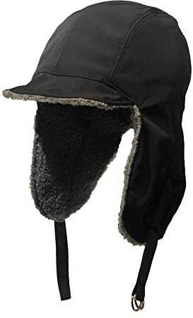 CLAPE Unisex Warme Wasserdicht Schneedichte Fliegermütze Winddicht Trappermütze Wintermütze mit Ohrenklappen Russische Mütze