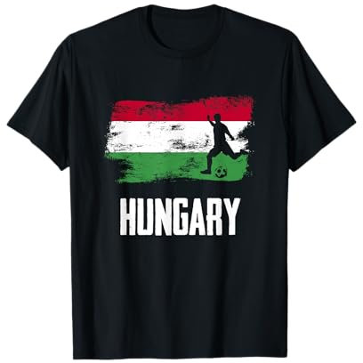 Hungary Flag Jersey Hungarian Soccer Team Hungarian T-Shirt