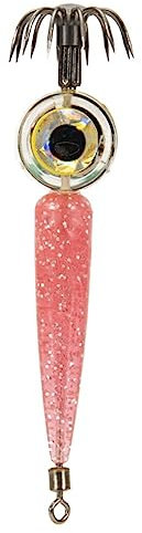 Guangcailun LED gamberetti Esca Calamari Esca Elettronica ad efficienza energetica Ampia Gamma con affilati ami da Pesca per l'uso di adescamento, Rosa