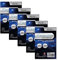 Red Glove - 5 Pack 100 Sapphire Sleeves Blue 59 x 92 SPBLUE5P
