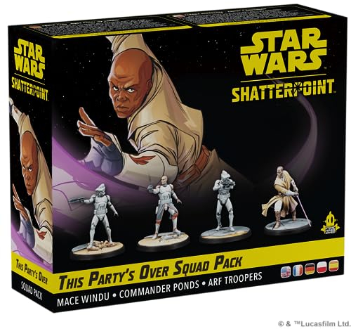 Atomic Mass Games, Star Wars: Shatterpoint – Diese Party ist vorbei, Squad-Erweiterung, Tabletop, 2 Spieler, Ab 14+ Jahren, 90-120 Minuten, Deutsch, Mehrsprachig