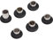 Akozon 6-teiliges Metall-Ersatzteil, Griffwechsel-Joysticks, Türschleifenkabel, Zubehör-Kits, Gepanzerte Kraftübertragung für One Elite Series 2