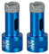 SALI Diamond Core Drill Bits 2pcs (20mmM14) Tile Hole Saws Vacuum Brazed Hole Saw with M14 Thread for Glass Ceramic Porcelain Tiles Marble Brick Granite Quartz Fit Angle Grinders Drills