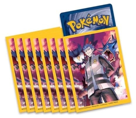Pokemon Cyrus Gyarados Sleeves 65 Singles