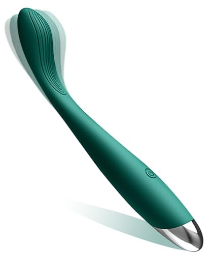 Vibrator Dildo Adult Sex Toys for Women, Bendable Clitoral G Spot Vibrators with 10 Powerful Vibrating Modes, Clitoral Nipple Stimulator Sex Toys, Finger Bullet Vibrator Anal Toys for Couples