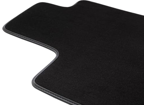 Wielganizator Automatte – Passend für Jaguar X-Type Kombi, Kombi, Limousine 2001-2009 – Velours – Autozubehör - Auto Fußmatten – Fußmatte Auto – 1-teilig - schwarz