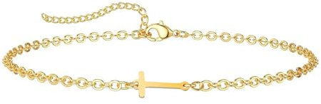 ZENGSING Buchstaben Armbänder Damen Mädchen Brief Initial Armband Einstellbar Elegante Armbänder A-Z Capital Initial Charme Armband Gold Armband Geschenke für Frauen Mädchen (T)