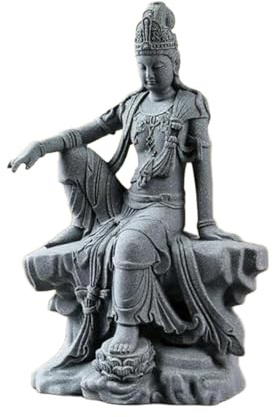 rockible Avalokiteshvara Bodhisattva Statue, Guan Yin Figur, Buddhistische Figur, 8,9 X 5,8 X 14 cm