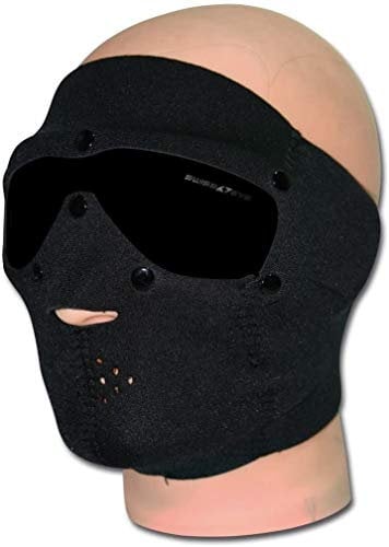 SWISS EYE Neopren Gesichtsmaske Schwarz