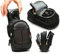 Navitech Black Digital Camera Case Bag Compatible with The Nikon 1 J3 / 1 J2 / 1 J1 / 1 S1 / 1 AW1 / 1 V2 / 1 V1