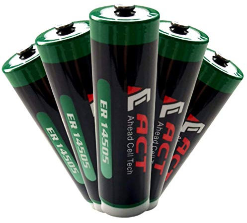 10 x ACT ER14505 LS14505 AA SIZE 3.6v 2700 mAh LITHIUM BATTERY