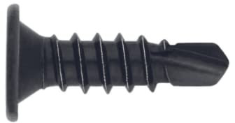 Index Fixing Systems BCP N – pack de 500 vis pour gabarit de tête extra plate et empreinte Phillips (recouvrement zingué) couleur Noir, BCPN4214