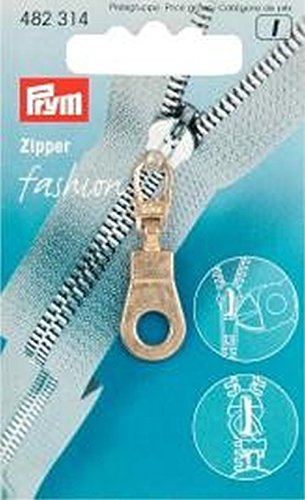 Prym 482314 Fashion-Zipper Öse goldfarbig