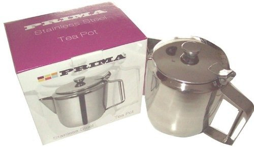 32oz Tea Pot - S/S 1000ml Silver