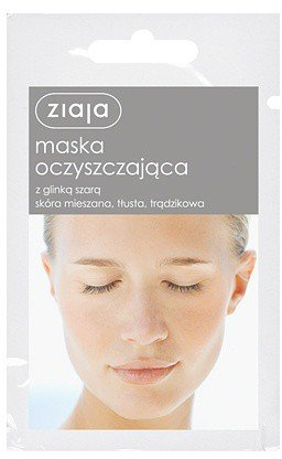 Gesichtsmaske Reinigend mit Grauton 7ML von Ziaja // MASKA DO TWARZY OCZYSZCZAJ?CA Z GLINK? SZAR?/SASZETKA 7 ML 7ML - Ziaja