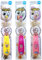 Club Cutie Cepillo de dientes para niños con temporizador intermitente, paquete de 3 unidades, para niñas
