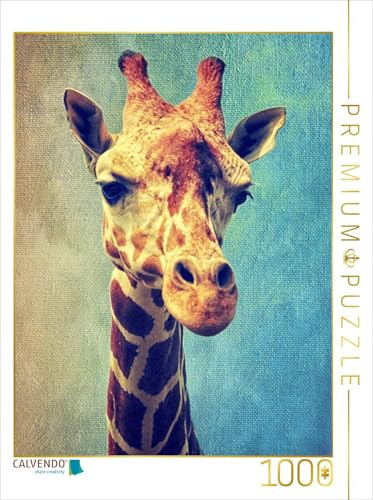 CALVENDO Puzzle Giraffe | 1000 Teile Lege-Größe 48 x 64 cm Foto-Puzzle für glückliche Stunden