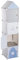 Atmosphera - Kinder Aufbewahrungsboxen Colonne - grau und blau 34 × 139 cm - Grau