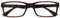 The Reading Glasses Company Braune Schildpatt Distanzgläser Designer Stil Herren Damen M92-2 -2,00