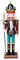 Traditional King Nutcracker by Clever Creations | Collectible Wooden Christmas Nutcracker | Festive Holiday Decor | Maroon and Blue Embellished Uniform | Holding Tall Scepter | 100% Wood | 12” Tall