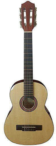 OLVEIRA CG30018N CHITARRA CLASSICA RIDOTTA 1/8 TOP FONDO E FASCE IN TIGLO/TASTIERA E PONTE IN ACERO/MANICO IN CATALPA/MECCANICHE NICHELATE/FINITURA LUCIDA/COLORE NATURAL